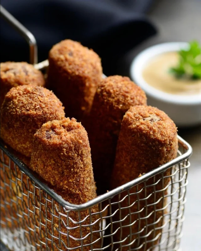 Croquete de carne do VAMO, o começo perfeito para uma experiência deliciosa! 📍 Abelardo Bueno, 800 📍 Bossa Nova Mall (@bossanovamall) 📍 Downtown (@downtownrj) 📍 Lagoa #VAMO #VamoSteakBar